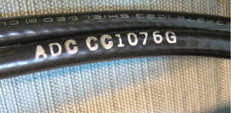 Image sur ADC CC1076 Video Patch Cords 3' 