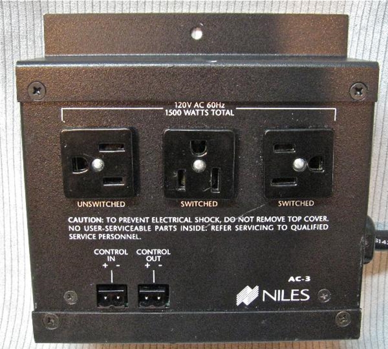 Image sur Niles AC-3, AC power strip