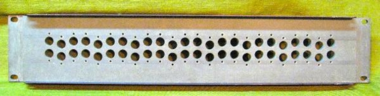 Picture of Blank Patch Panels Audio Accessories 20 position RGB