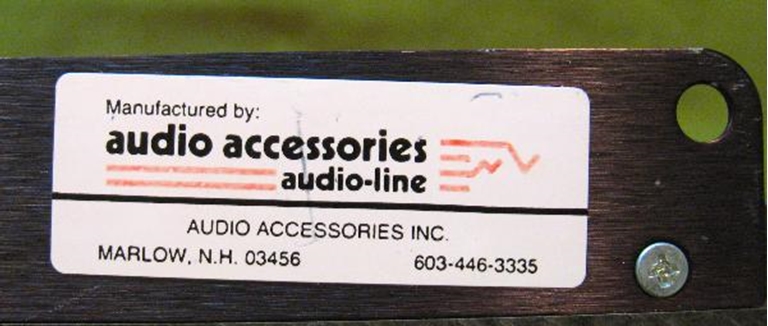 Picture of Blank Patch Panels Audio Accessories 20 position RGB
