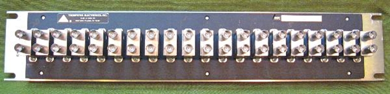 Picture of Trompeter (TEI) JSI-40 VIdeo Patch Panel, J214W jacks 