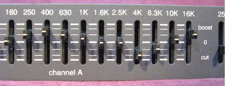 Image sur Biamp MicroEQ 152, Stereo Graphic EQ