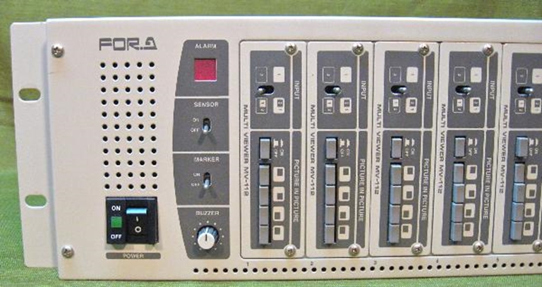Picture of FORA CSF-110 with MV-112s CCTV Modules