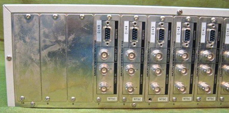 Picture of FORA CSF-110 with MV-112s CCTV Modules