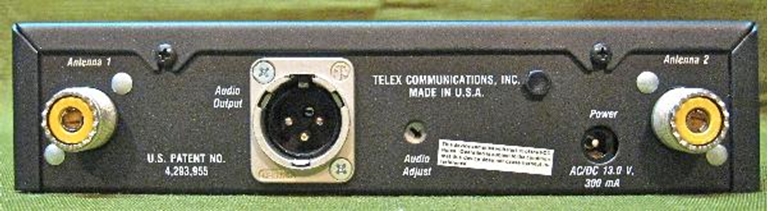 Picture of Telex FMR-70 Wireless Microphone Receiver