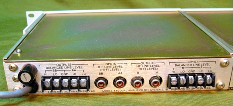 Picture of RTS 444 Dual Buffer Amp PAIR