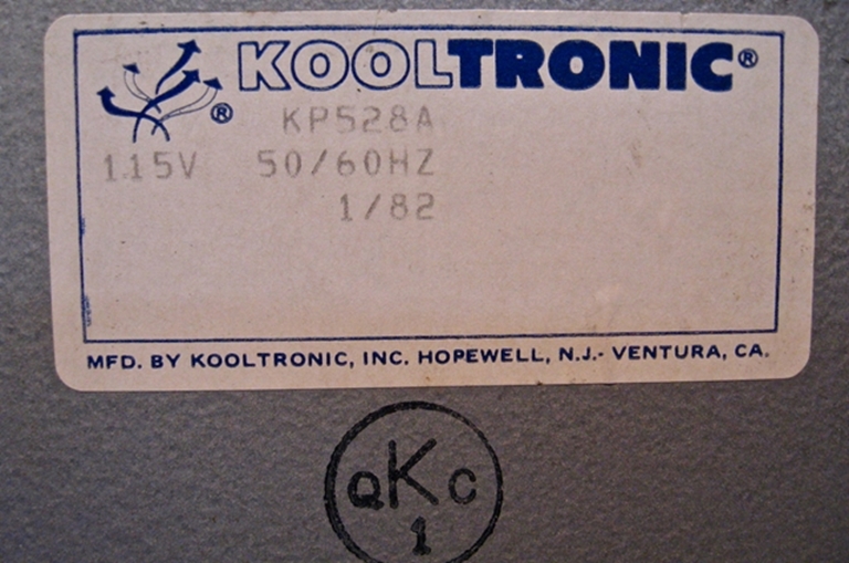 Picture of Kooltronic KP528A Rack Ventilation Blower