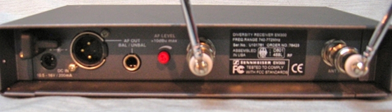 Picture of Sennheiser EW322 Wireless Package