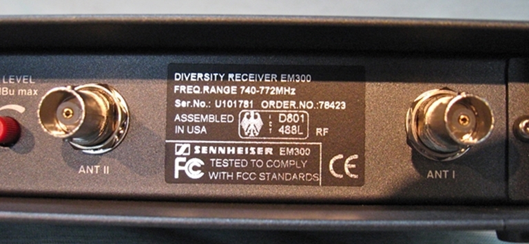 Picture of Sennheiser EW322 Wireless Package