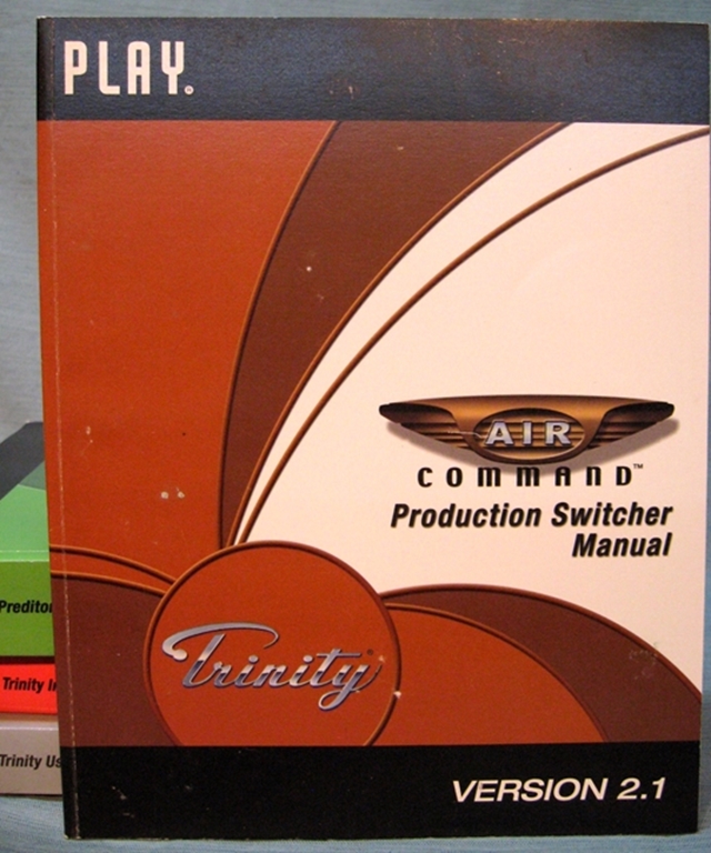 Picture of Trinity  Air Command Switcher Manual, Volume 4 V 2.1