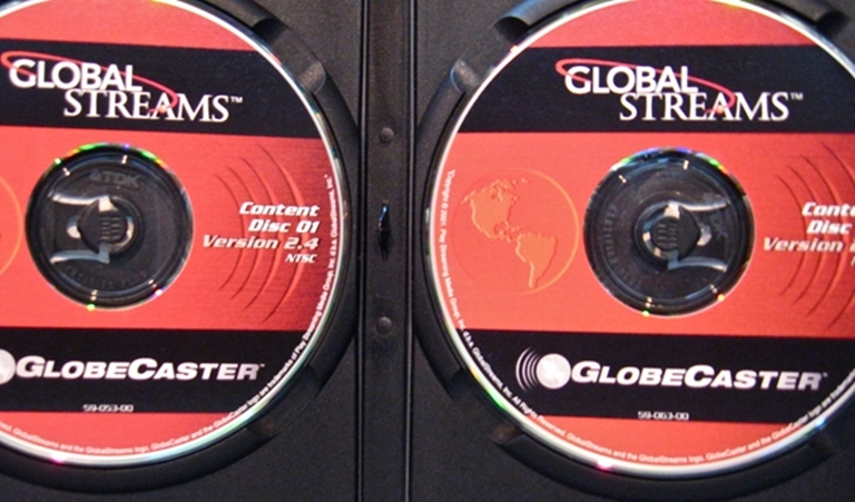 Picture of GlobeCaster Software Version 2.4 NTSC