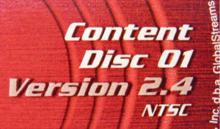 Picture of GlobeCaster Software Version 2.4 NTSC