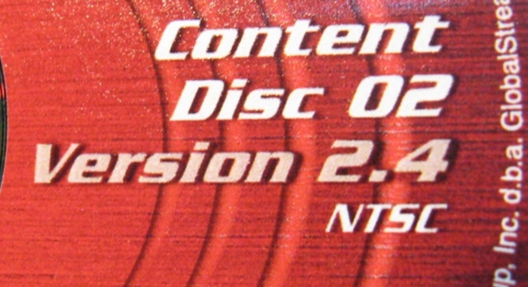 Picture of GlobeCaster Software Version 2.4 NTSC