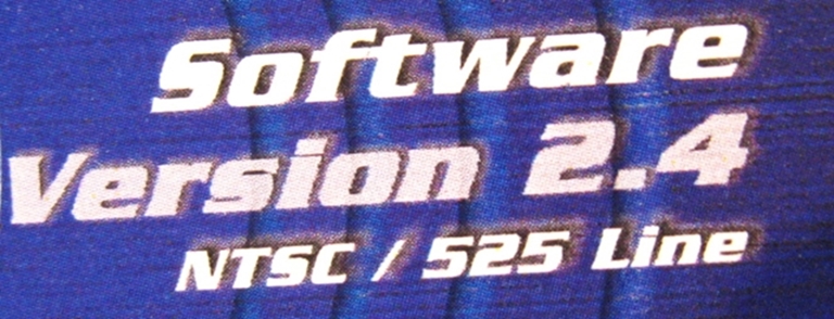 Picture of GlobeCaster Software Version 2.4 NTSC