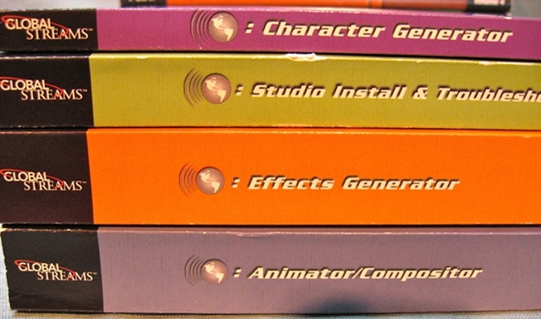 Picture of GlobeCaster Manuals Set of 4