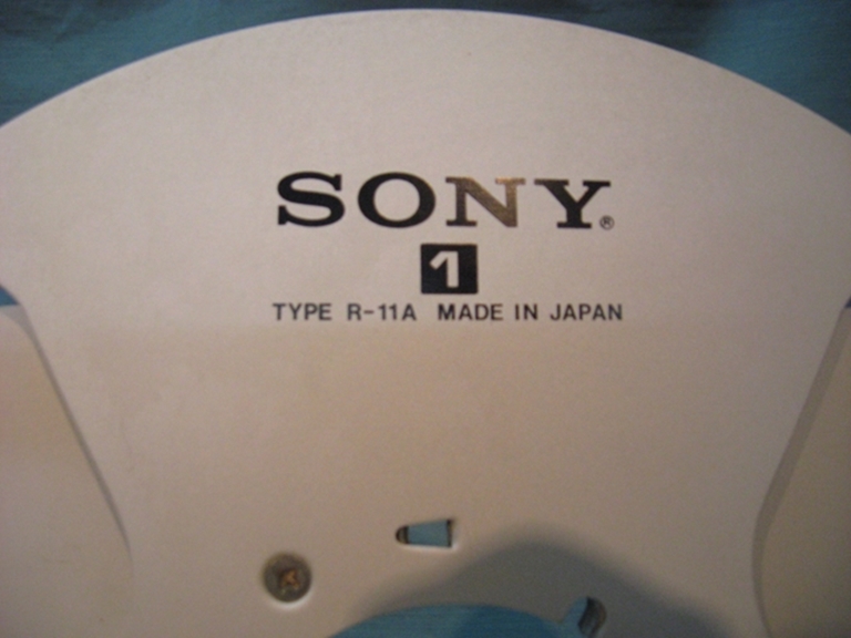 Image sur SONY Type R-11A 10"x.25" Reel, Boxed USED