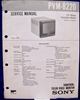 Afbeeldingen van Sony PVM-8220 Service Manual 
