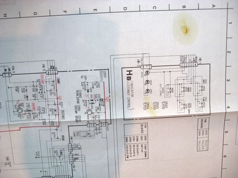 Image sur Sony PVM-8220 Service Manual 