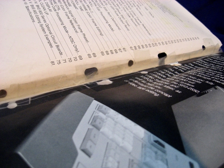 Picture of Sony BVE-900 Information Manual