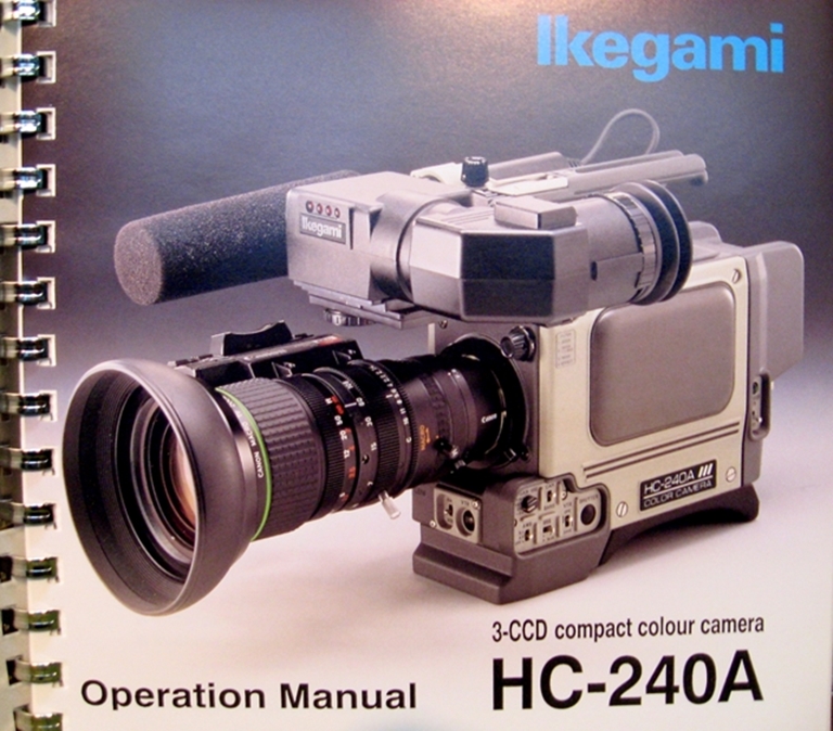 Picture of Ikegami HC-240A Service Manual