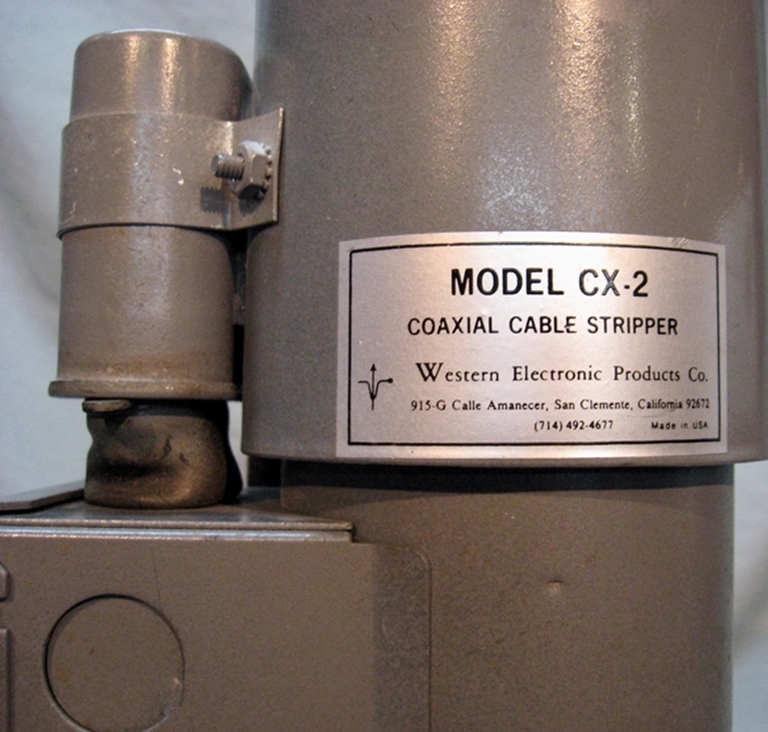 Picture of Western Electronic CX-2, Coax Cable Stripper
