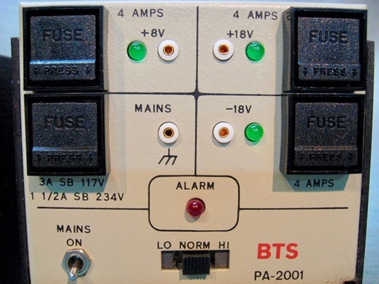 Picture of BTS (Broadcast Television Systems) PS-2001A Power supplies