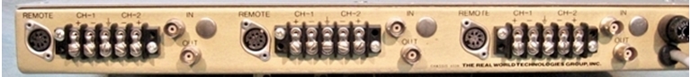 Picture of UNIVUER Audio Metering System over Composite Video signals.