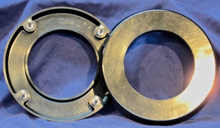 Image sur Ampex 350 Reel Table Trim rings (pair).