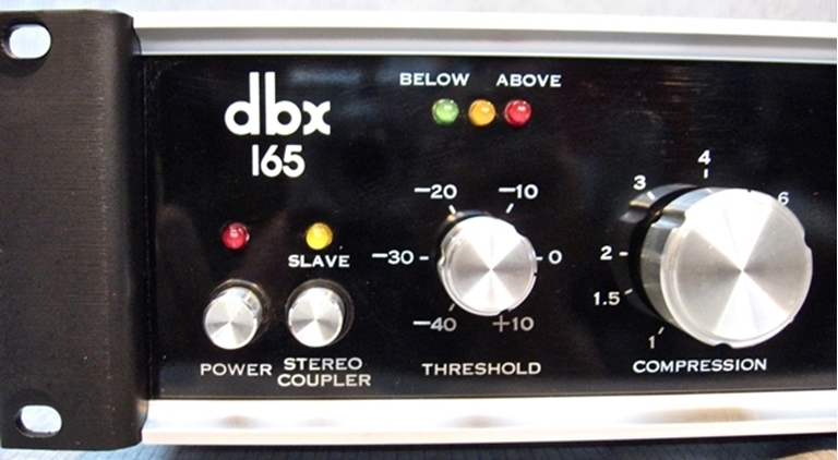 Afbeelding van DBX 165 Compressor/Limiter early 1980s version. SOLD OUT