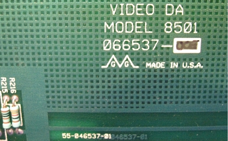 Image sur Grass Valley 8501 Video DA cards, lot of 8.