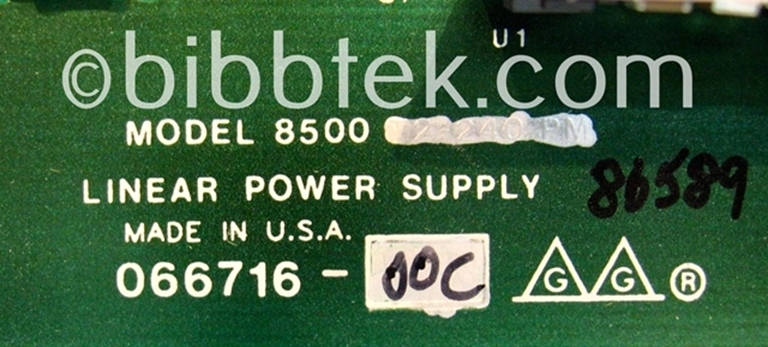 Picture of Grass Valley 8500 Power Supply cards