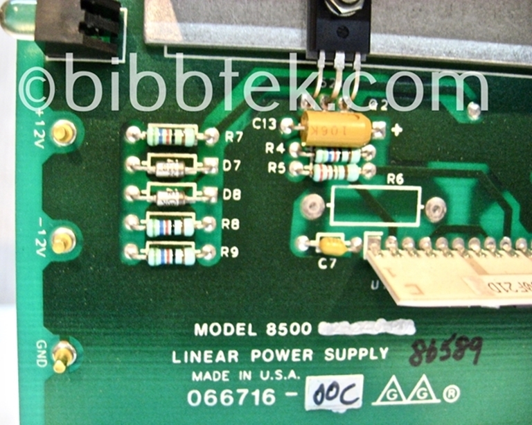 Picture of Grass Valley 8500 Power Supply cards