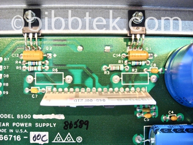 Picture of Grass Valley 8500 Power Supply cards