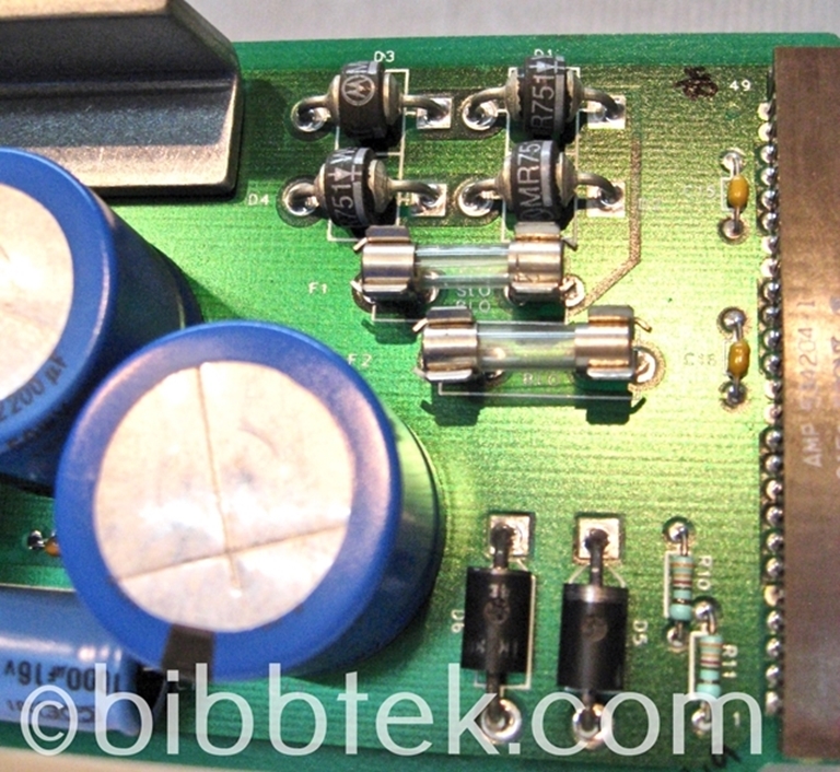 Picture of Grass Valley 8500 Power Supply cards
