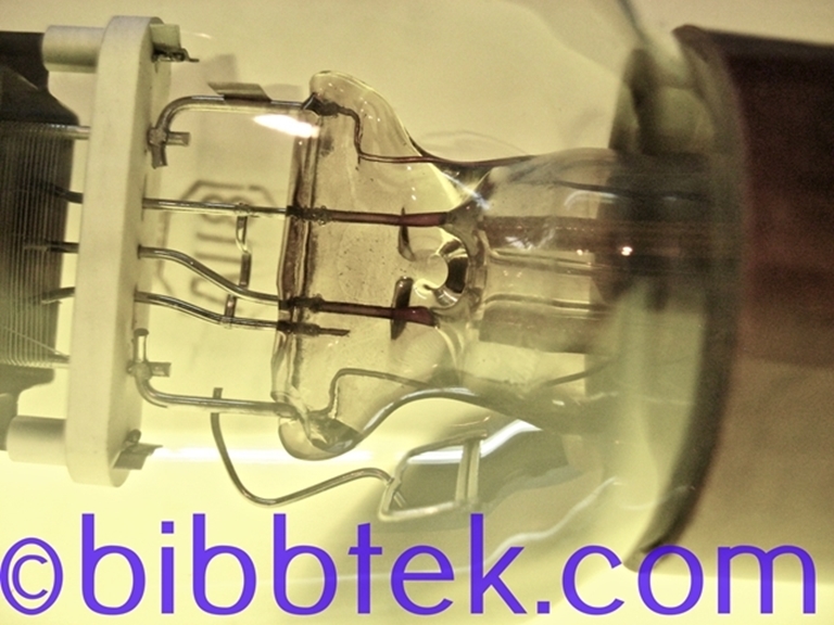 Picture of Amperex 811A Transmitter tube #0113, NOS, tests good.