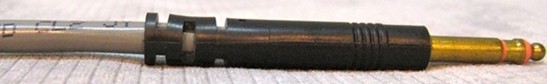 Picture of ADC PJ713 Grey TT (Bantam) BRASS Patch Cables