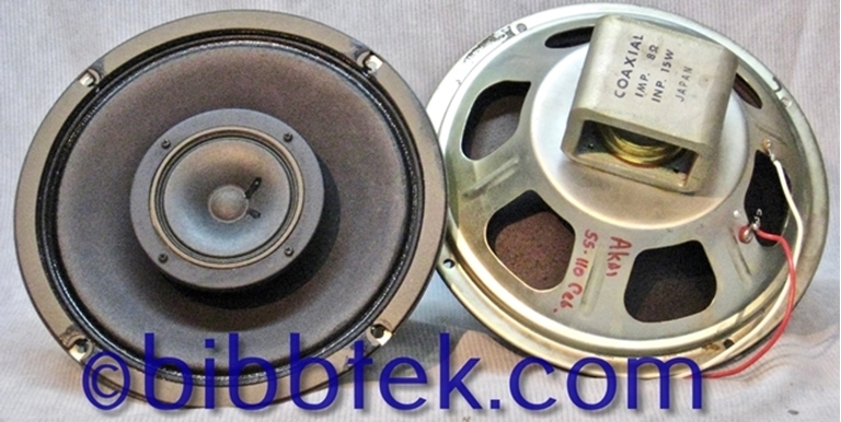 Image sur Japan Industries 10" Coaxial drivers, (Pair) NKS 5DG