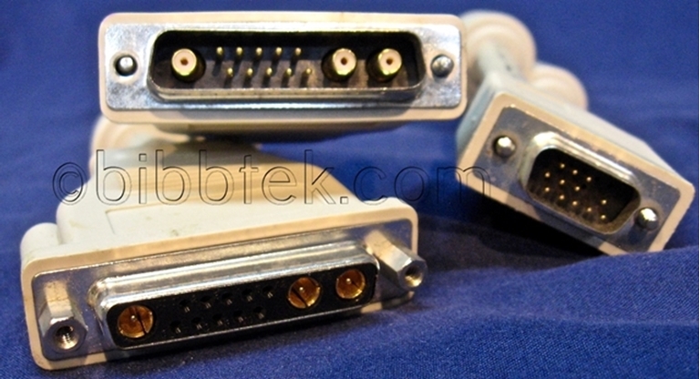 Picture of Sun Microsystems Monitor cables, 13W3 M/F to HD15