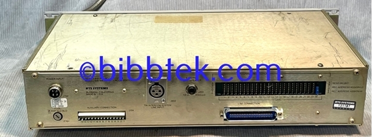 Picture of RTS Model 848 Intercom master stations.